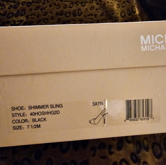 Michael Michael Kors Open Toe Slingback size 7.5 M - Picture 9 of 11